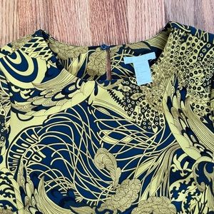 Long sleeve print dress from H&M